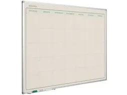 Maandplanner Elegance Nederlands softline profiel 8mm 90x120cm alu