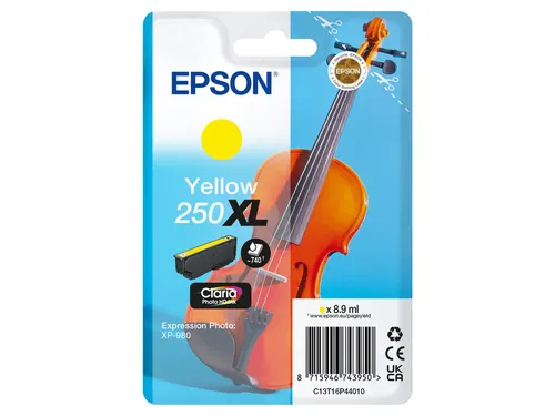 Inktcartridge Epson 250XL T16P44 geel