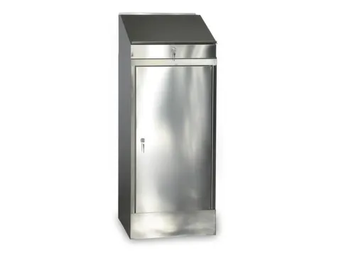 Lessenaarkast Rvs 1270x500x500mm 2legborden In Hoogte Verstelbaar