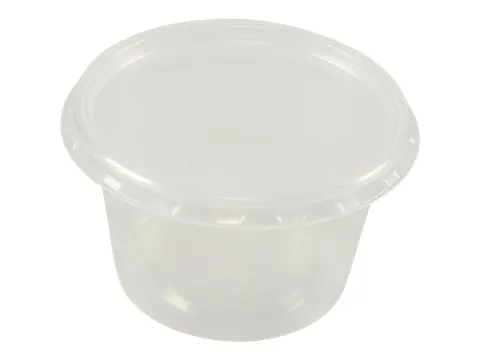 Bak, 100ml, 72mm, transparante cup 500 stuks