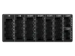 Muntinzetbak Pavo 275x110x20mm Donkergrijs