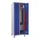Garderobekast 1850x630x500mm 2 Vakken Klink Ral7035 Front Ral5010