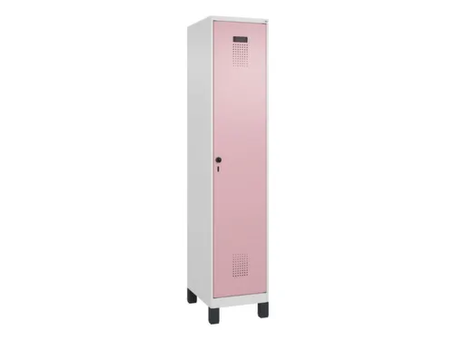 locker,HxBxD 1950x400x500mm,1vak,vak B 400mm,draaigrendel,voeten