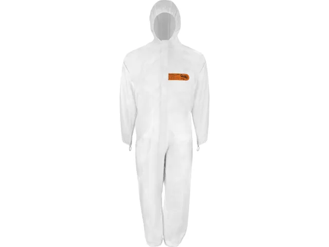 Asatex Coverstar CS500 wegwerpoverall, wit, maat 4XL, per stuk