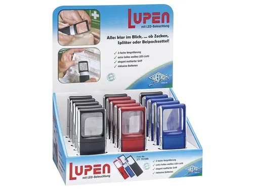 Loep WEDO met led-verlichting
