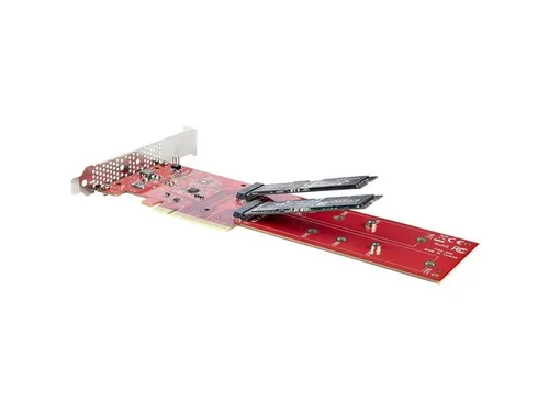 Dual M.2 PCI Express SSD Adapter Kaart