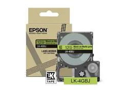 C53S672077 Epson 12mm groen zwart LK4GBJ lettertape mat 8m