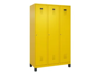 locker,HxBxD 1950x1200x500mm,3vak,vak B 400mm,cil.-slot,voeten - 3