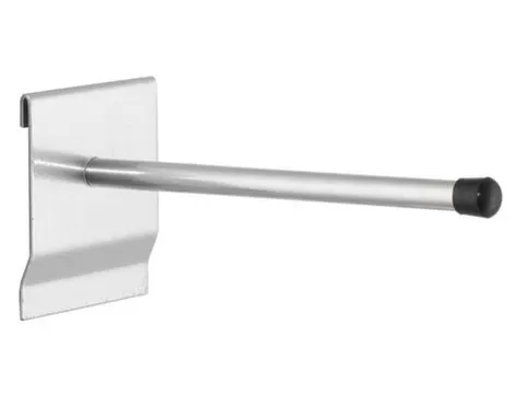 universele houder,v. sleufplaat,rond,L 200mm,Ø 12mm,RAL7016