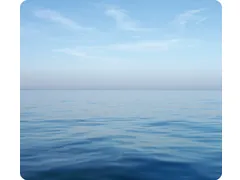 Muismat Fellowes Natuur Collectie Blauwe Oceaan