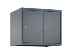 opzetkast,v. locker,2vak.,vak B 300mm,HxBxD 500x600x500mm,vleugeldeur
