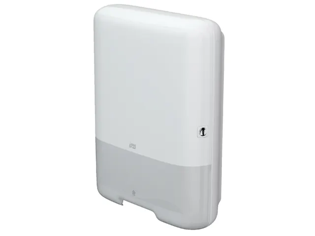 Tork 553000 H3 C-vouw en Z-vouw Handdoek Dispenser Elevation Wit