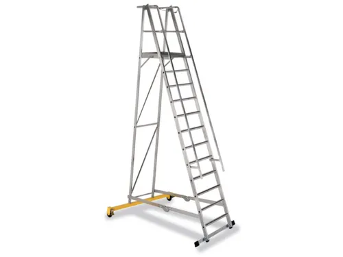 Platformladder Aluminium Bordes H X B X D 3100X 600X 630Mm 12Treden