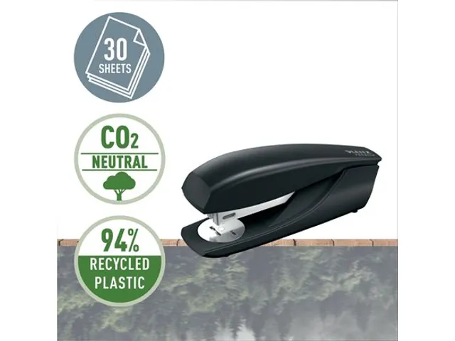 Nietmachine Leitz NeXXt Recycle 30vel 24/6 zwart