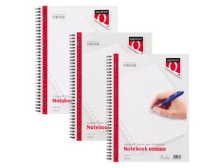 Collegeblok Quantore A4 ruit 5mm 23-gaats 100vel 70gr - 5