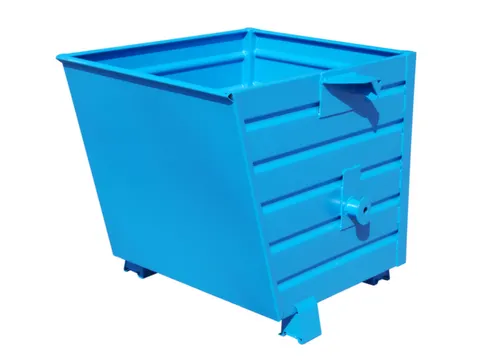 Kiepbak 900x1000x1200mm 0.90m³ 100kg Draagverm. 2000kg Ral5012