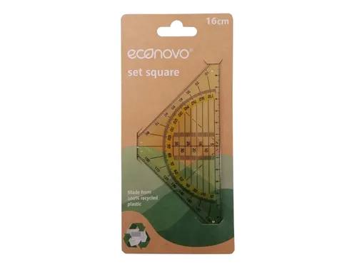 Geodriehoek Econovo 16cm blister à 1 stuk