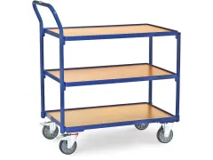 Lichte Tafelwagens 2750 300kg 3 Etages 850x500mm Houten Plaat