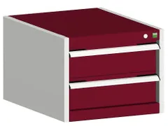 armoire à tiroirs HxlxP 250x525x525mm 2tiroir(s) a. charges normales