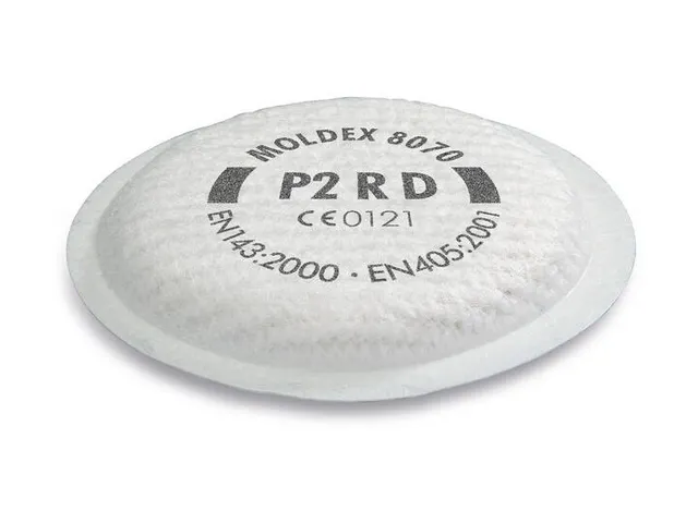 Moldex fijnstoffilter P2 R D serie 8000 8 Stuks