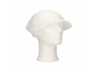 Haarnet Met Klep Polyester Universele Maat Wit 100 Stuks - 4
