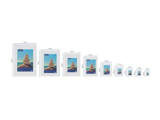 Fotolijst MAUL design 60x80cm aluminium frame zilver - 4