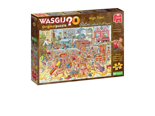 Puzzel Wasgij Retro Original 8 Vloed! 1000 stukjes