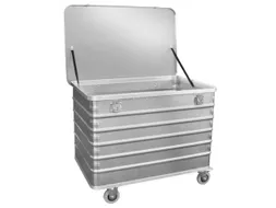 Bakwagens Aluminium Deksel En Cilinderslot 250kg 835x1030x670mm
