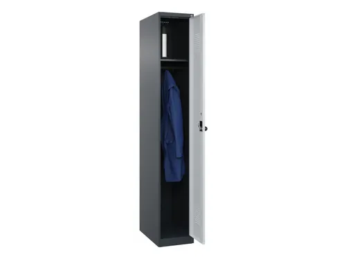 locker,HxBxD 1850x300x500mm,1vak,vak B 300mm,draaigrendel
