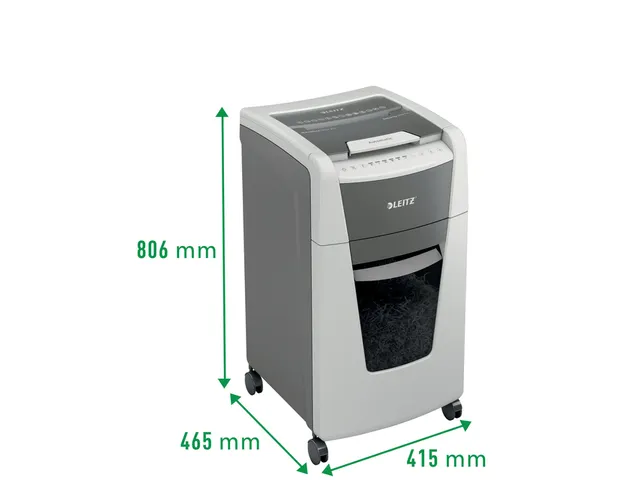 Papiervernietiger Leitz IQ Auto+ Office 300 P5 snippers 2x15mm