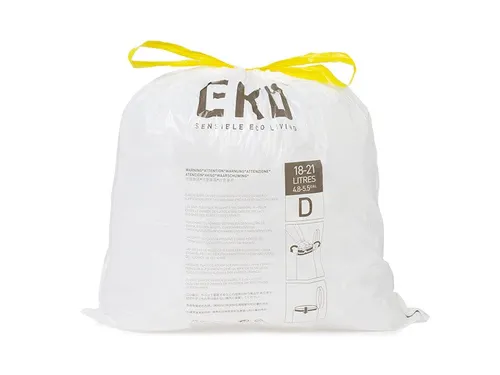 EKO Afvalzak type D | 18 - 21 liter Doos 6x 20 zakken
