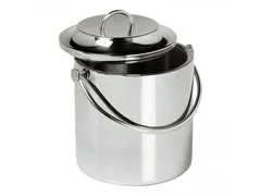 Emga IJsblokjesemmer RVS dubbelwandig 0,9 liter