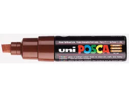 Verfstift Posca PC8K Brede punt 8mm schuin bruin