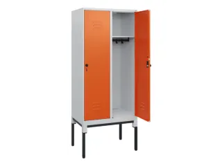 locker,HxBxD 1950x800x500mm,2vak,vak B 400mm,draaigrendel - 2