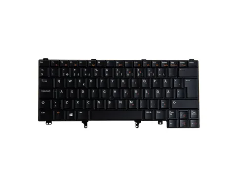 Origin Storage KB-MH2VP, Clavier, Suédois, Finlandais, Clavier backli