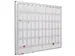 Verticale Jaarplanner Magnetisch 60x90cm Engels Softline profiel 8mm