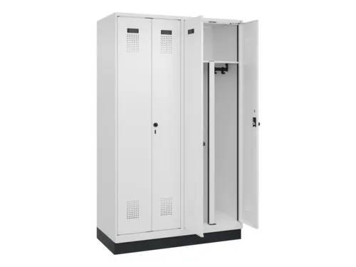 PBM-locker,HxBxD 1950x1200x500mm,4vak,vak B 300mm,draaigrendel