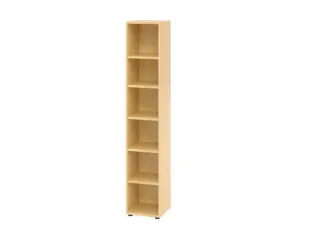 kantoorstelling,HxBxD 2156x400x400mm,5xhouten vloer,6ordnerhoogtes - 1