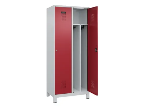 locker voor scheiding van kleding,HxBxD 1950x800x500mm,2vak