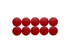 Magneet MAUL Solid 38mm 2500gr rood 10 stuks