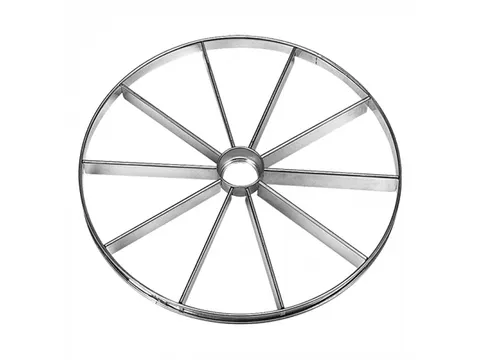 Taartverdeler metaal 10 delig