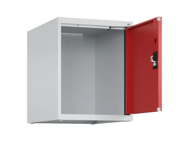opzetkast,v. locker,1vak.,vak B 400mm,HxBxD 500x400x500mm,cilinderslot