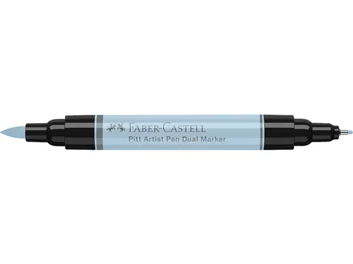 Tekenstift Faber-Castell Pitt Artist Pen duo marker 148 ijsblauw