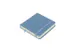 Schetsboek Kangaro 12x12cm sky blue PU HC 80 vel 140gr roomwit met ela