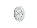 Wandklok NeXtime dia. 19cm, geborsteld aluminium, 'Station' cijfers