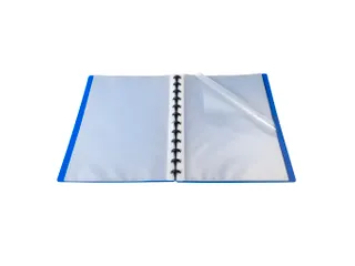 Showalbum PP ring 30 tas A4 blauw - 7