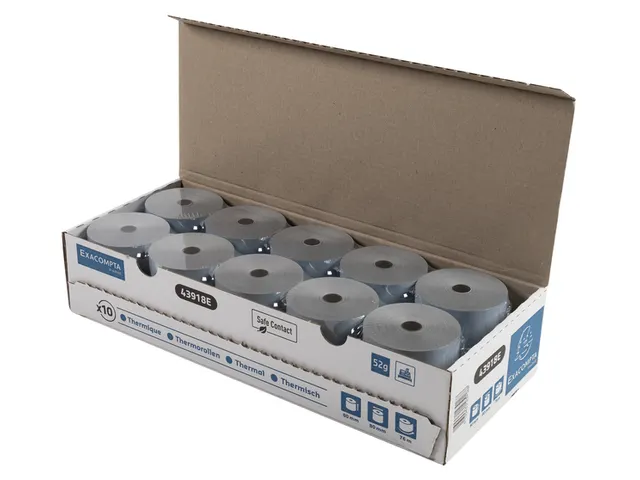 Telrol Exacompta 80mmx76mx12mm SafeContact thermisch