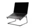 Laptopstandaard R-Go Steel Office voor 10-22 inch Zwart