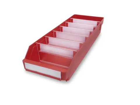 Stellingbakken Pp Hxbxd 95X180X500Mm Rood