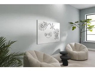 Whiteboard 98x148cm Zonder Rand Gelakt Staal Magnetisch - 6